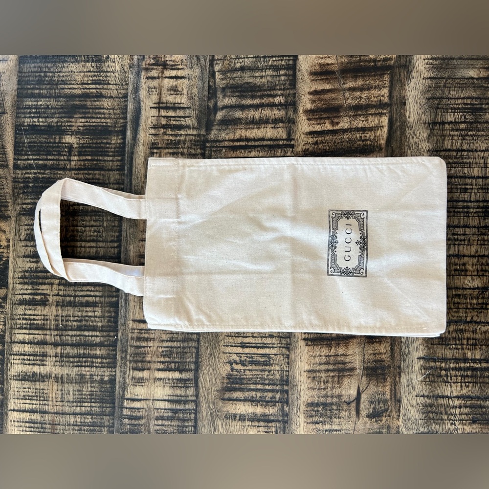 Gucci Beige Canvas Tote